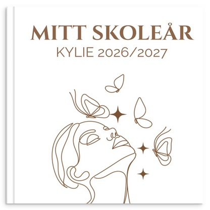 Personlig skoleårsbog til unge – Elegant design – produktbillede 8