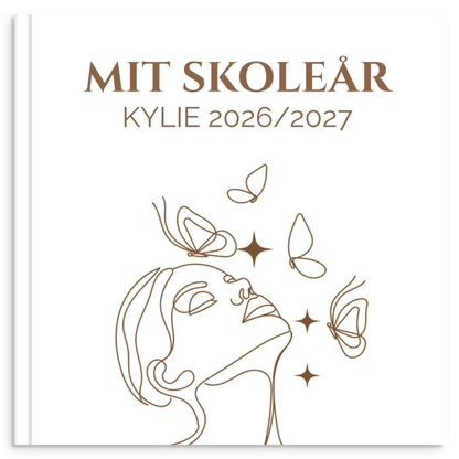 Personlig skoleårsbog til unge – Elegant design – produktbillede 11