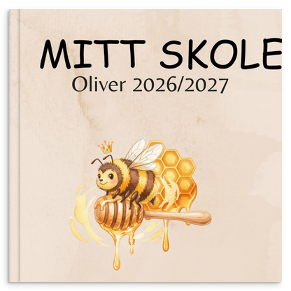 Personlig skoleårsbog til børn – Bi-tema – produktbillede 8