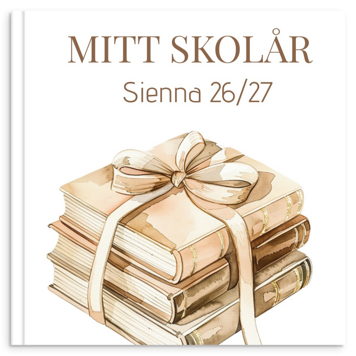 Personlig skoleårsbog til unge 12+ – 28 vennesider – produktbillede 9