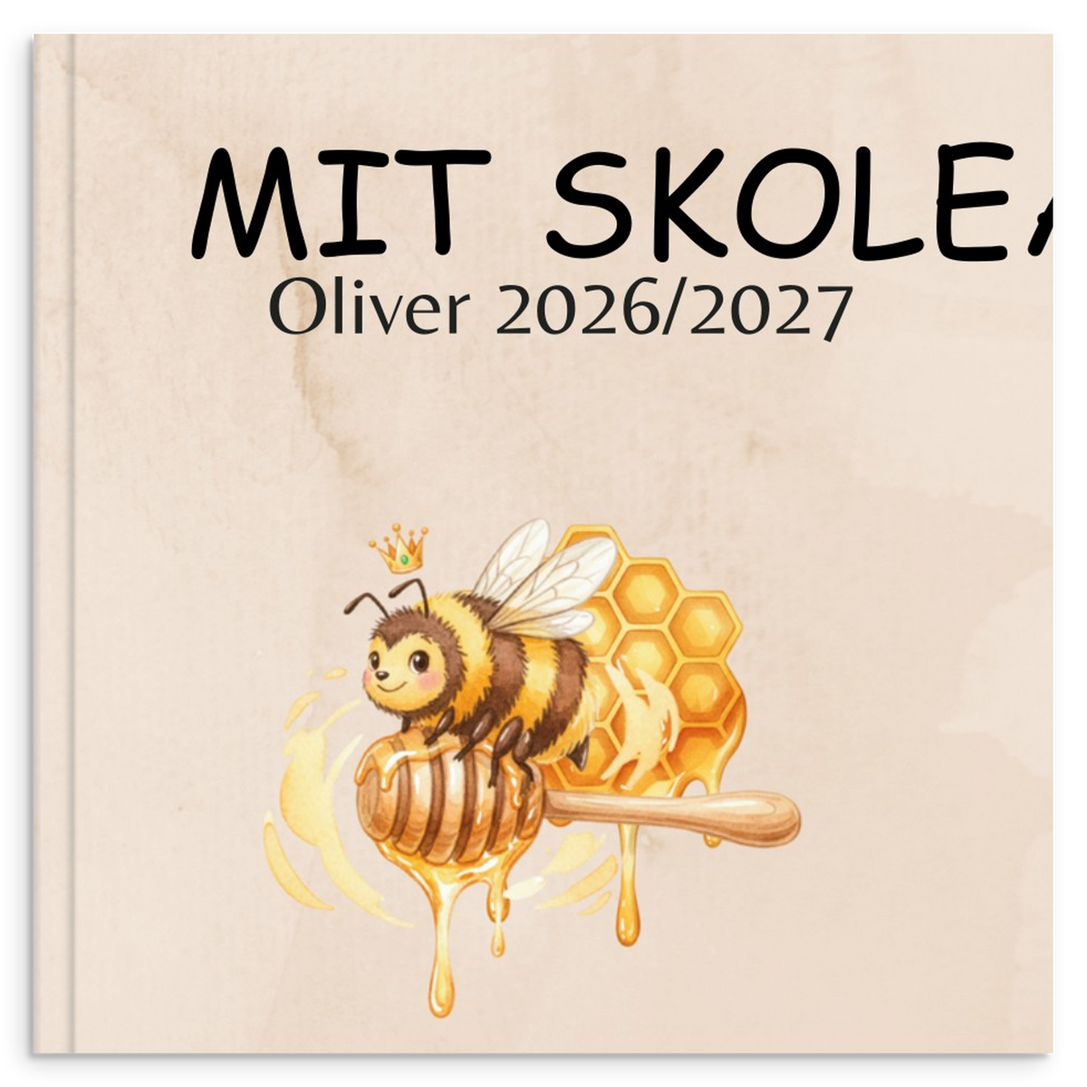 Personlig skoleårsbog til børn – Bi-tema – produktbillede 2