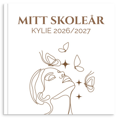 Personlig skoleårsbog til unge – Elegant design – produktbillede 10