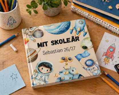 Personlig skoleårsbog – Space
