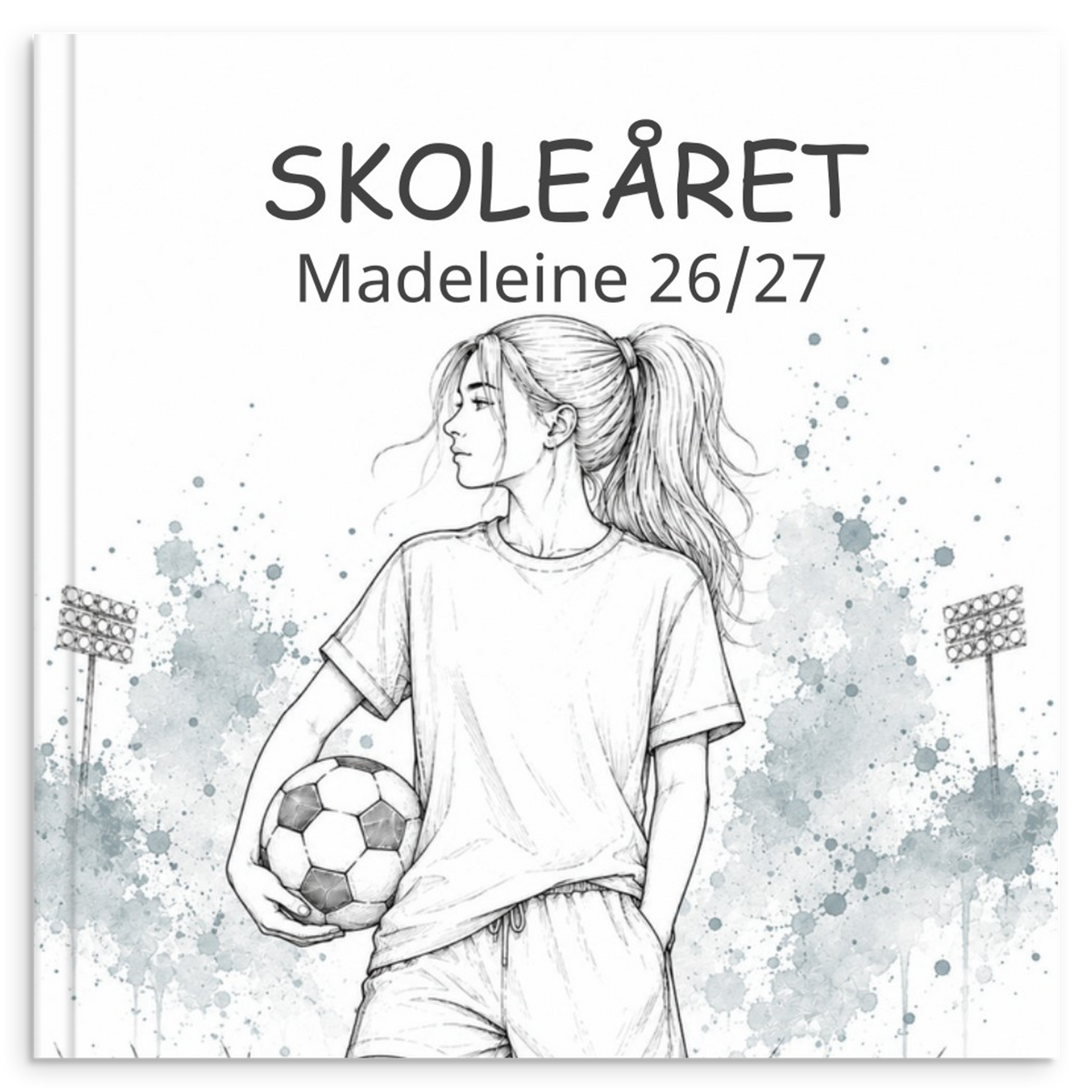 Personlig skoleårsbog til unge – Fodbold – produktbillede 7