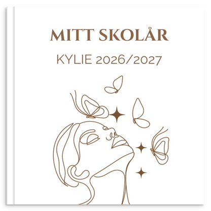 Personlig skoleårsbog til unge – Elegant design – produktbillede 13